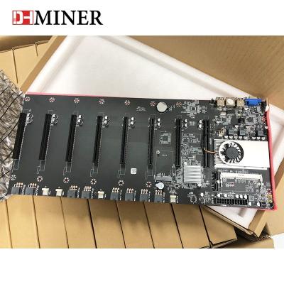 China BTC-T37 LAPTOP Motherboards USB2.0/DDR3 Sodimm 8 Slot Graphics Cards Rig With 4 Fans CPU PCIE 16 Chassis BTC-S37/BTC-D37 Motherboards for sale