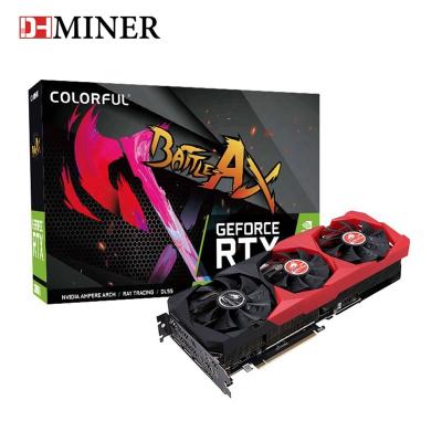 China Workstation Factory Price GeForce RTX 3080 Ti Battle AX 1665Mhz 12GB GDDR6X 384 Graphics Card RTX 3080 Ti Bit for sale