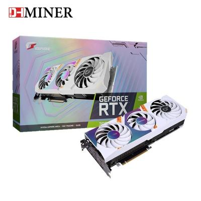 China Workstation iGame GeForce RTX 3070 Ti Ut W OC 8GB 19Gbps ​​608GB/s GDDR6X 256 NON LHR Bit Graphics Card for sale