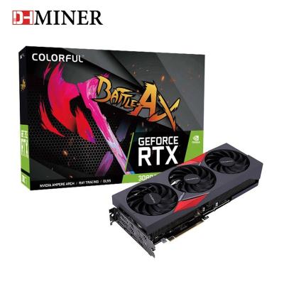 China Big Discount GeForce RTX 3080 Ti Battle AX Workstation Luxury Edition GA102 8nm 1665MHz 19GBPS 12GB GPU RTX 3080 for sale