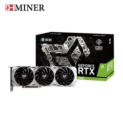 China RTX 3090 Metaltop OC GDDR6X 24GB 384bit Workstation PC Game RTX 3090 Non LHR Graphics Cards for sale