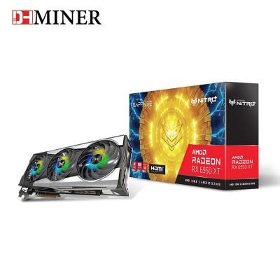 China Hot Selling Workstation Sapphire 16GB/256Bit DDR6 18Gbps Efficient Graphics Card RX 6950 XT for sale