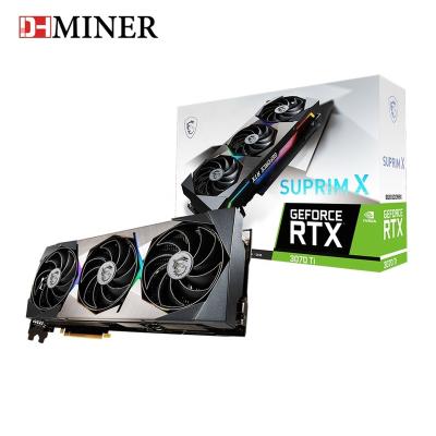 China Latest Released Workstation Promotion Graphics Cards 6144 Units 1875 MHz 19 Gbps GDDR6X 256 Bit Ti SUPRIM X 8G GeForce RTX 3070 for sale