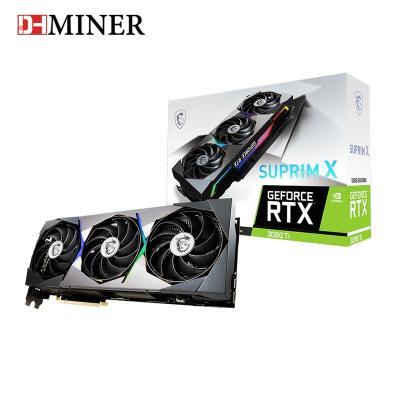 China GeForce RTX 3080 Workstation Alibaba Bestsellers RTX 3080 Ti Graphics Card LHR 10240 Units 1845 MHz 19 Gbps GDDR6X 384 Bit Ti SUPRIM X 12G for sale