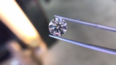 중국 IGI 인증 1.53CT F VVS2 ID EX 실험실에서 자란 다이아몬드 HPHT 둥근 절단 판매용