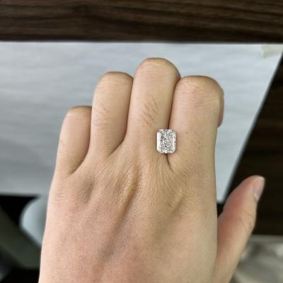 China 2.8ct Lab Radiant Diamond CVD E VS1 2EX N IGI Certificated LG631472826 for sale