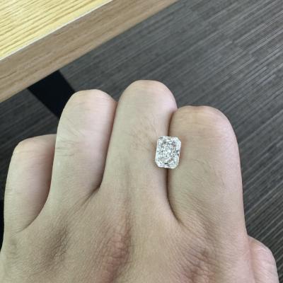 China 2.06 Carat Lab Grown Radiant Diamond Synthetic Diamonds VS2 G for sale