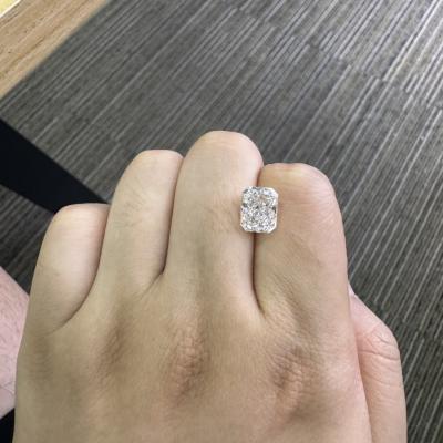 China 3.7 Carat Radiant Lab Grown Diamond CVD F VS2 2VG N IGI OEM ODM for sale