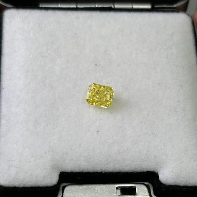 China 1.03ct VS2 Lab Grown Fancy Yellow Diamonds For DIY Jewelry for sale