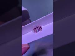 5.03ct Lab Growm Diamond Emerald Cut CVD Fancy Pink VS2 VG EX N IGI | LG629417296