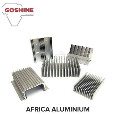 China large aluminum 6061 T6 extruded heat sink price per kg for industrial cooler system for sale