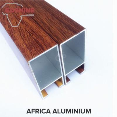 China Wood Finish extruded aluminum profiles Boiling Resistance And Alkali Resistance for sale