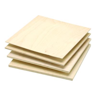 China Factory Strong Thickness 3mm To 25mm Poplar Hardwood Plywood For Furniture for sale