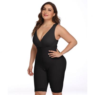 China Wholesale High Quality Hot Sale Antibacterial Plain Dyed Women Shapewear Jumpsuit for sale