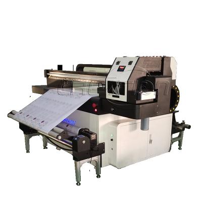 China Garment shops LOTOJET digital small 6090 uv dtf film emboss effect flat bed 9060 uv printer for sale