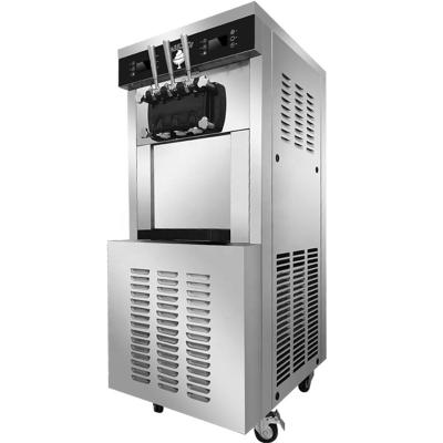 China Soft serve snack plant 25L /H stainlessice machine making ice cream for sale