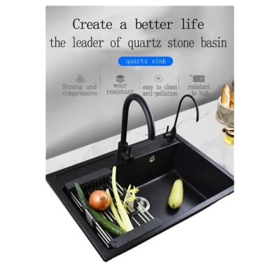 China 2022 Most Popular Modern Small Rectangular Bathroom Black Bowl Sink For Home Hotel for sale