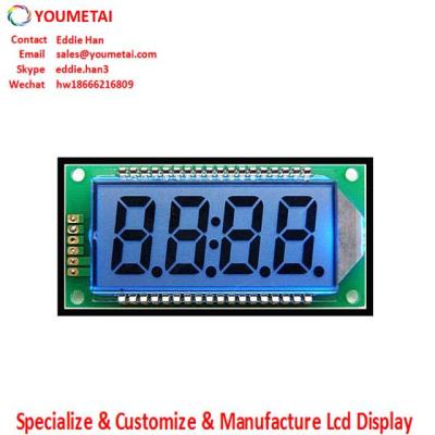 China YMT LCD Display - Custom Mini Pin Connector Segment LCD Screen for sale