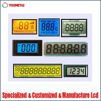 China custom segment lcd display YMT-custom programmable lcd for sale