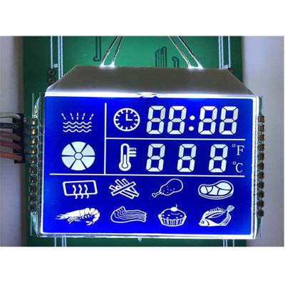 China OEM Model Custom Size 7 Segment Display LCD TN HTN STN FSTN VA Custom Size for sale