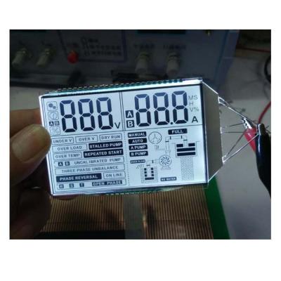 China specialize in custom made water meter lcd segment display custom size for sale