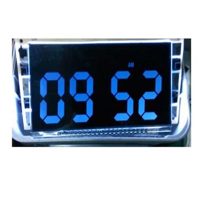 China good quanlity low cost segment display atomic clock lcd as customer size for sale