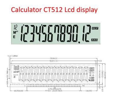 China made in china best price calculator lcd screen YMT-custom lcd for sale