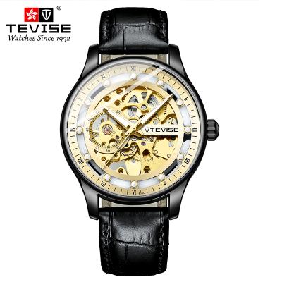 China New model date automatic tevise watch hollow men's watch fashion luxury automatic watch hot sale for sale