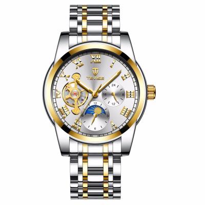 China Automatic Watch Manufacturers Chinese Tevise 9005 Date Movement Watches Waterproof Mens Watch Band for sale