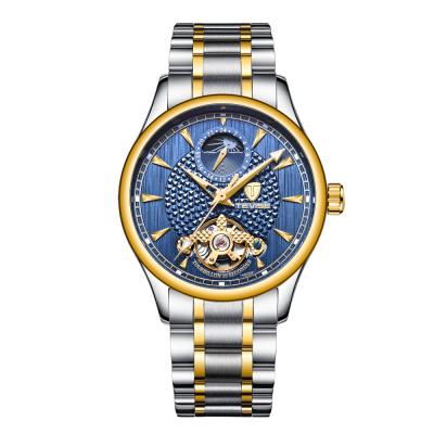 China 2018 International Key 50 Luxury Brand Tevise Auto Date Clear Watch for sale