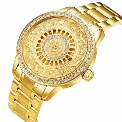 China 2018 Wholesale Luxury Automatic Date OEM Acceptable Quality Waterproof Lady Branded Logo China Movement Custom Watch for sale