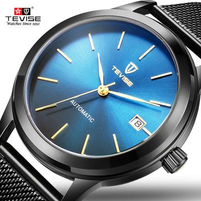 China The Latest Design 2018 Fancy Tevise Date Watches Automatic Stainless Steel Automatic Watches For Ladies for sale