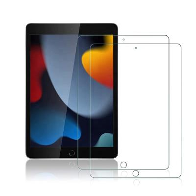 China Anti-scratch 2 Packs For Ipad Accessories 7th 8th 9th Hot Shockproof Protector For iPad 10.2 Inch Tablet Tempered Glass Screen Protector for sale