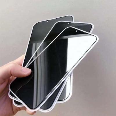 China Free Bubble Privacy Tempered Glass Phone Protector Screen For Iphone 13 12 pro Screen Protector Tempered Glasses for sale