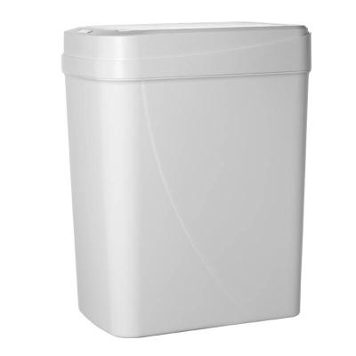 China Best Selling Sustainable Household Square 12L Desktop Induction Smart Trash Bin Which Can Be Connected for sale