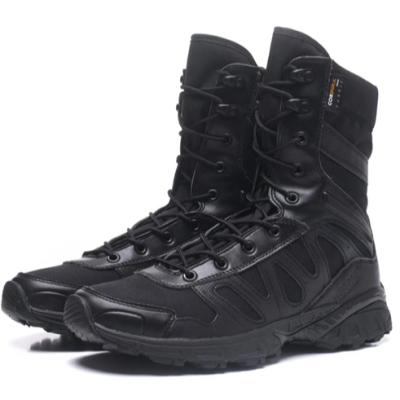 China High Quality Heavy Duty Special Military Canvas Army Shoes Combat Boots Men's Military Black Combat Boot for sale