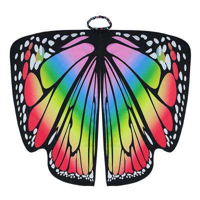 China Modern Butterfly Wings for Girls Children Halloween Costume Shawl Festival Fairy Praise Dress for sale