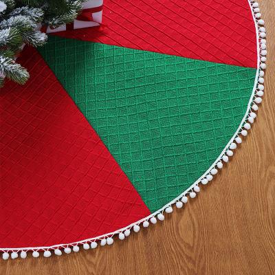 China Christmas Tree Skirt 120cm Christmas Tree Skirt Christmas Home Non-Woven Cloth Decoration from Amazon Best-Selling Christmas Tree Decoration for sale