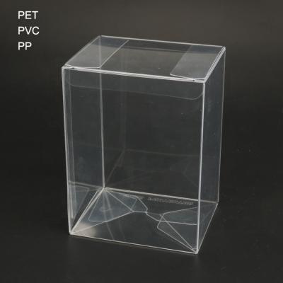 China Biodegradable PVC Custom Box Printable Clear PET POP Protector Toys Funko Pop Packaging Protector for sale