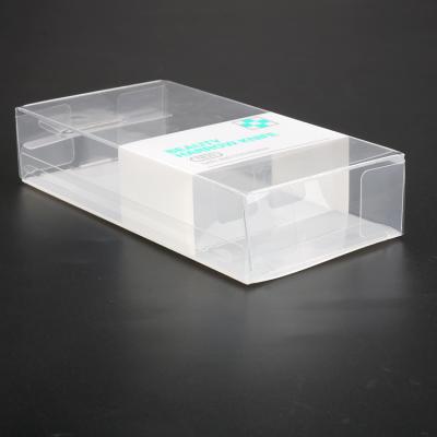 China New Recycled Materials Style Clear Plastic Box Foldable Hanging Logo PET Custom Printing Box for sale