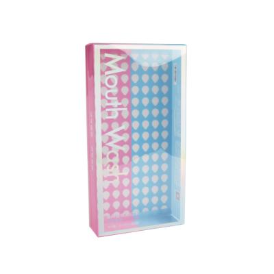 China Biodegradable Custom Clear Rectangular Clear Pet Box Hanger Box Plastic Plastic PVC Box Packaging for sale