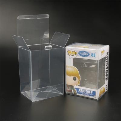 China Biodegradable Retail Transparent Plastic Presentation Boxes 4 Inch Noise Protector Toys Acetate Box Packaging Clear for sale