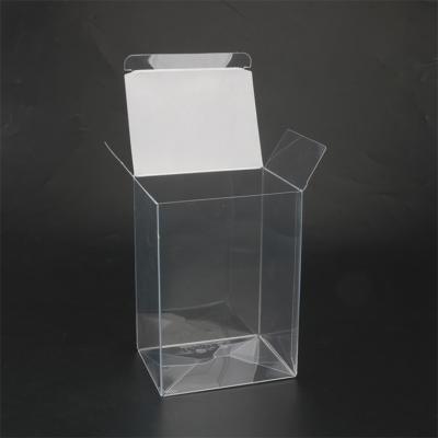 China High Quality Wholesale Biodegradable Acetate Box Clear Customized Logo 4 Inch Noise Protector PET PVC Box for sale