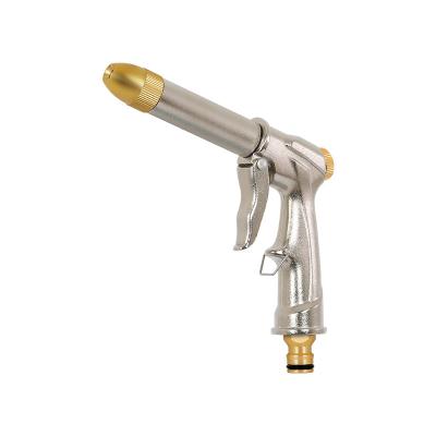 China Variable Flow Control 52007 Agricultural Flower Pots Water Hose Fountain Gun Lawn Garden Metal Sprayer Irrigation Plant Cleaning Watering Nozzle for sale