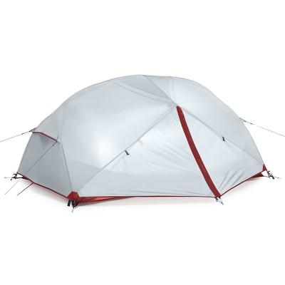 China Diamond Ground Nail Outdoor Family Camping Tent Hexagonal Waterproof 2 Person Tent Bedroom/Outdoor Steel Pole Dome Tent for sale