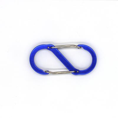 China nickel & Lead Free Professional Manufacture Cheap Steel Round Carabiner Carabiner Wholesale Tool for sale