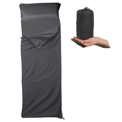 China Zipper Upgrade Polyester Canvas Sleeping Bag Portable Full Liner Camping for sale