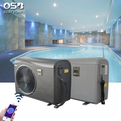 China Smart el mercado Europeo de piscina bomba de calor Para de negra de Carcasa de OSB 8-31kw outdoor inverter wifi for sale