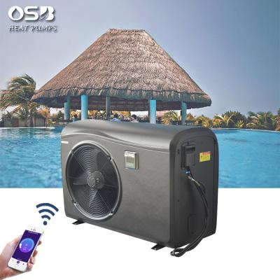 China 50hz 60hz household R32 wifi dc inverter pond heater 15kw outdoor pool heat pump water heater 20kw 12kw for sale