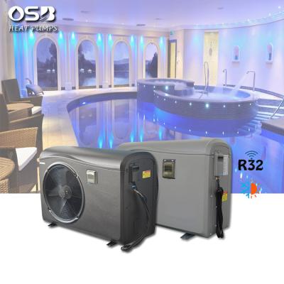 China 3.6-31Kw R32 R410a outdoor wifi home use DC inverter heater cooling swimming pool heater pool heater swimming heat pump for sale